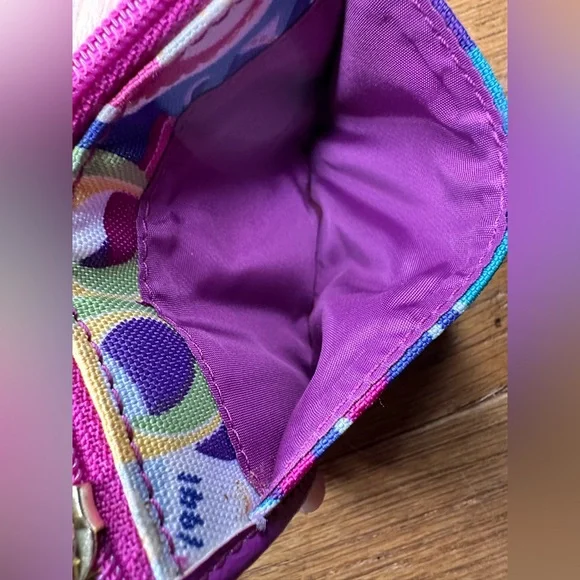 Vintage Coach Poppy Coin Purse Wristlet! - Picture 7 of 15